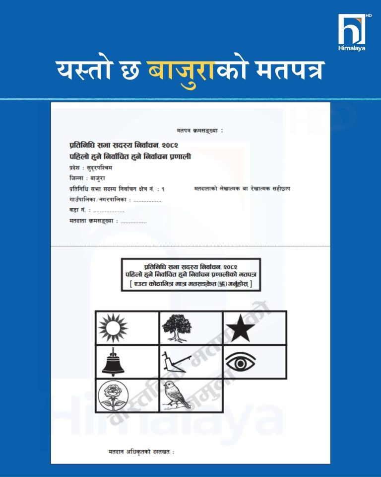 बाजुरा सहित ६० जिल्लाको मतपत्र छपाइ सकियो, प्याकिङ धमाधम