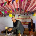 ८ कोठे भवन समयअघि नै सम्पन्न, विद्यालयलाई हस्तान्तरण