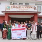 बाटोमै सुरक्षित सुत्केरी गराउँदै अनमी ज्ञानु शाहीको उदाहरणीय सेवा